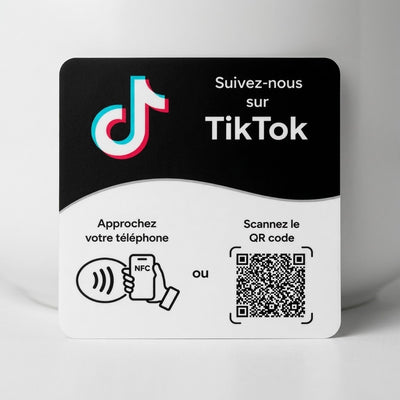 Carte NFC Tiktok