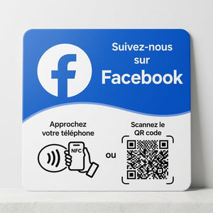 Carte NFC Facebook