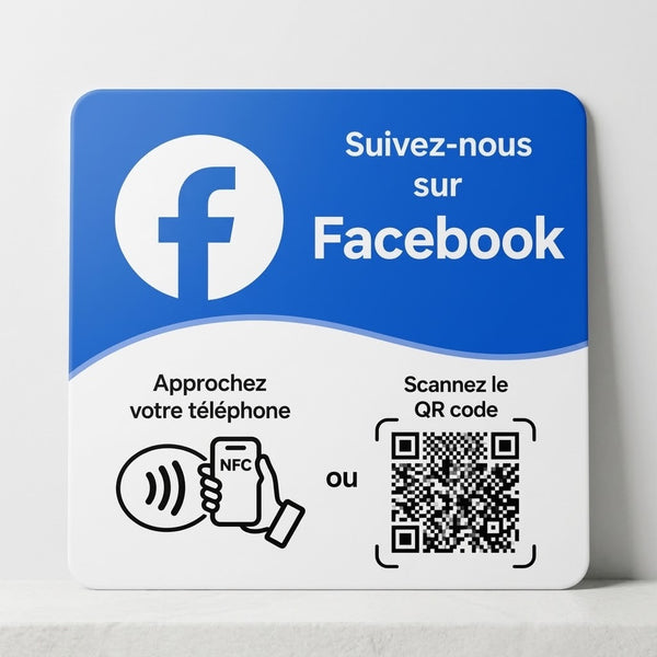 Carte NFC Facebook