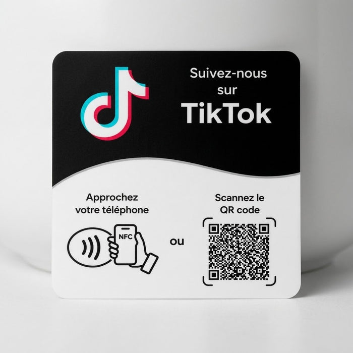 Carte NFC Tiktok